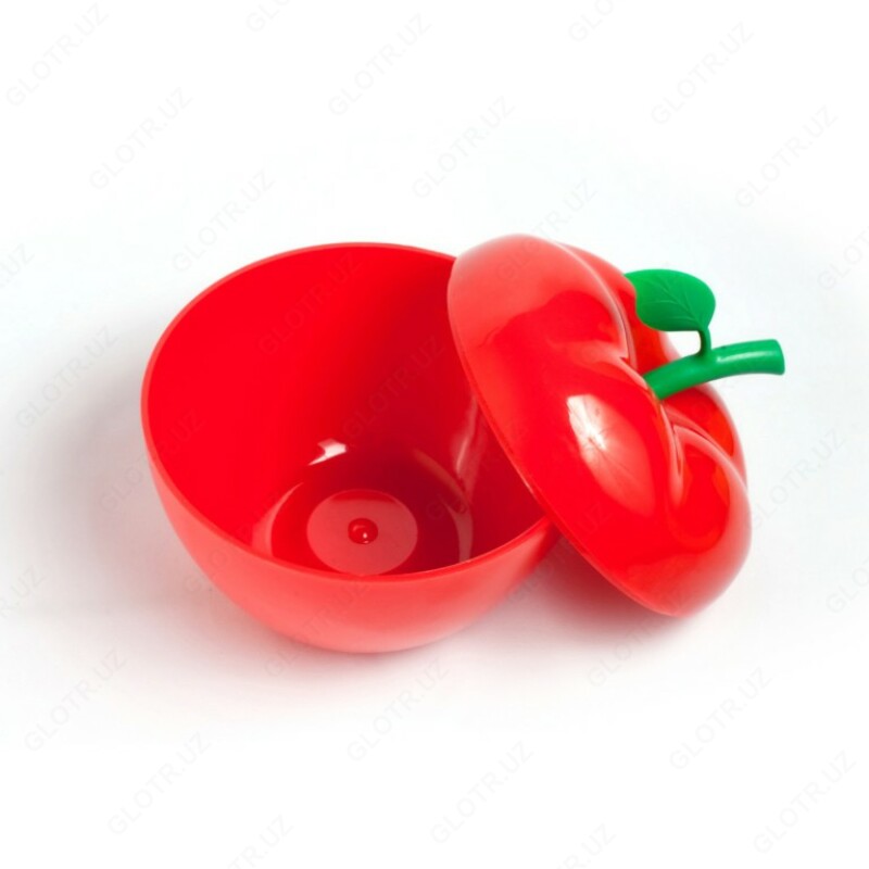 Пластиковая ваза в форме яблока - от 6 100 сум