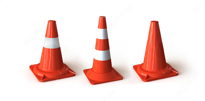 Пластиковый конус для ограждения дорог (большая) - 30 000 so'm / donadan