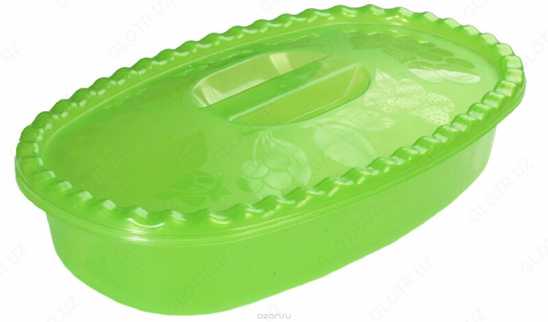 Пластиковая салатница (овальная) - 3 600 so'mdan
