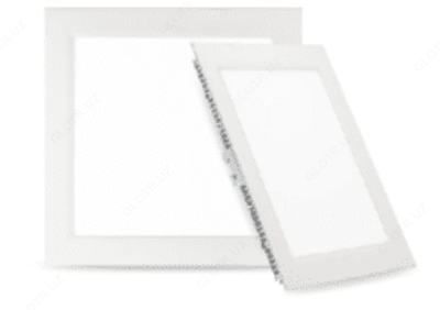 Светильники светодиодные панели накладные/встраиваемые квадратные/круглые от 3w до 42w