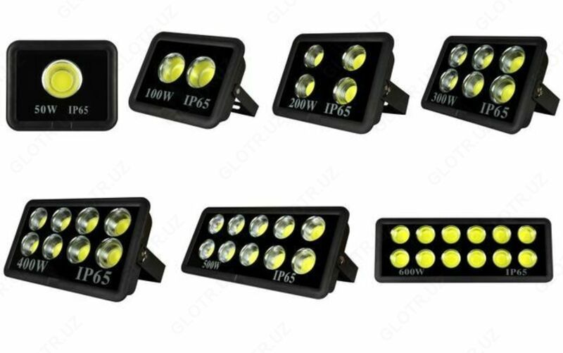 Светодиодные прожекторы 50W до 600W