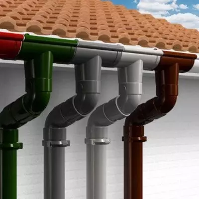 Слив для крыши