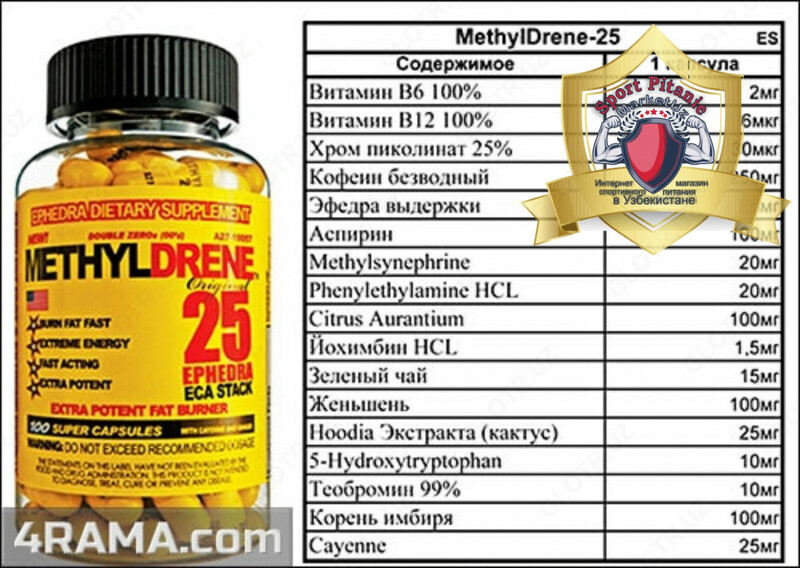 MethylDrene Cloma Pharma - 423 427.6 so'm