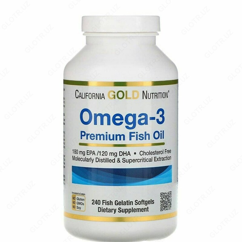 3 oy davomida Omega 3 240 ta kapsula
