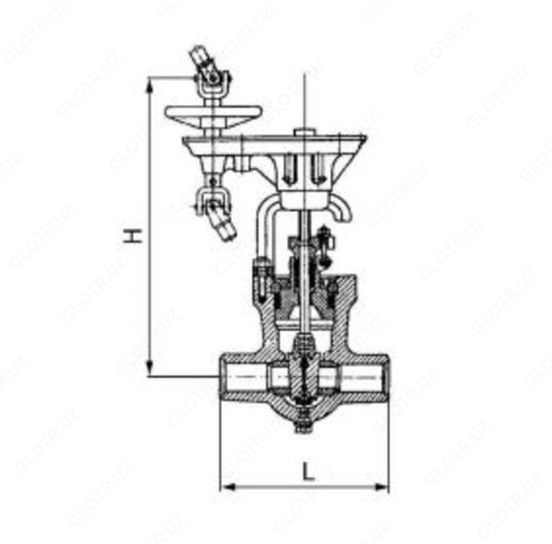 Задвижка ЧЭЗМ 1016-250-кз (886-250).