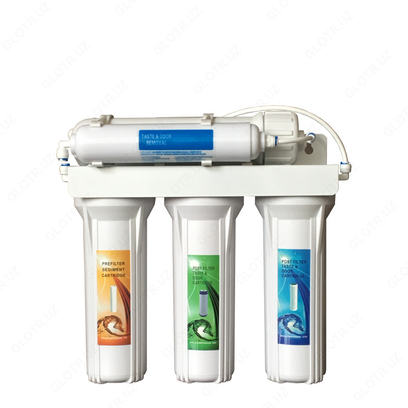 Фильтр для очистки воды четырёхступенчатый  без обратного осмоса