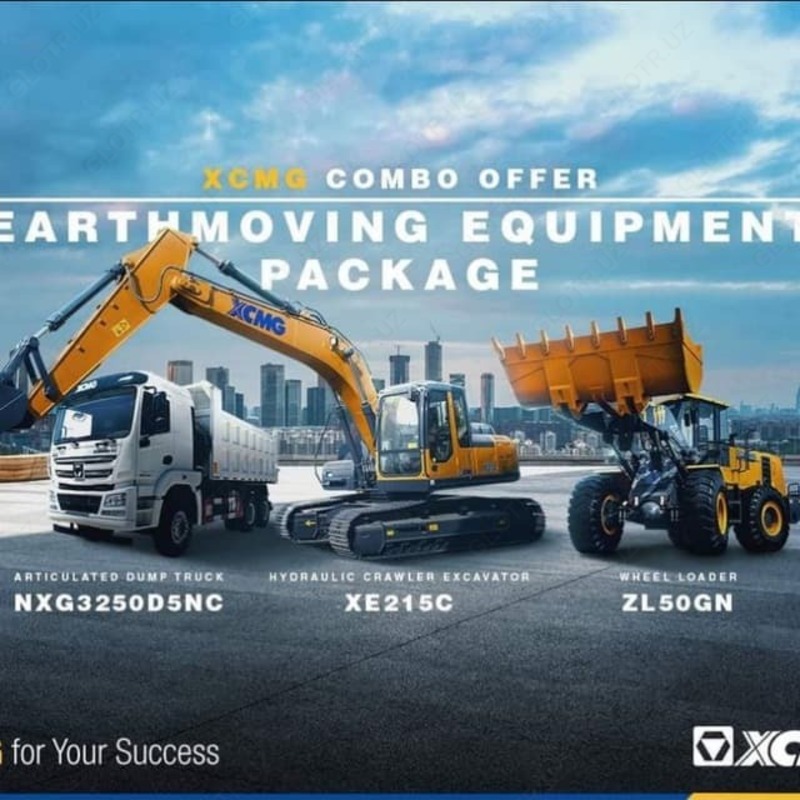 Колесный экскаватор XCMG Модель: XE60W - 788 599 556 сум