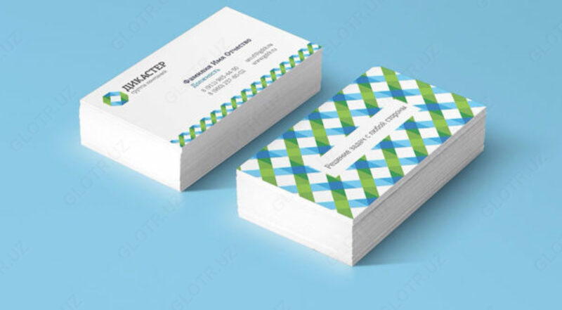   Визитка таййорлаб берамиз. Дизайн бепул. Доставка бор