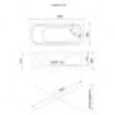 Ванна Стандарт 140*70