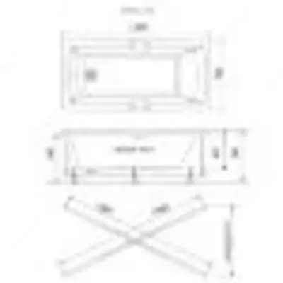 Ванна Алекса 150