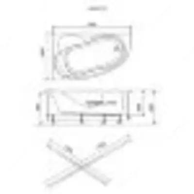 Ванна Николь правая