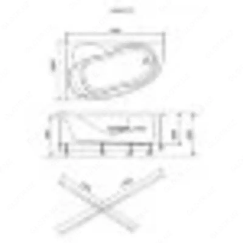 Ванна Николь правая