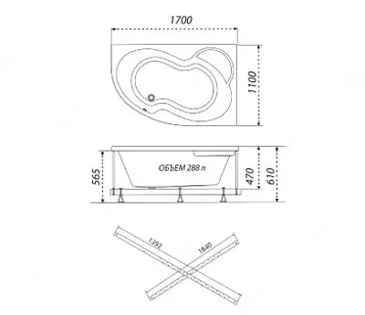 Ванна Мари левая