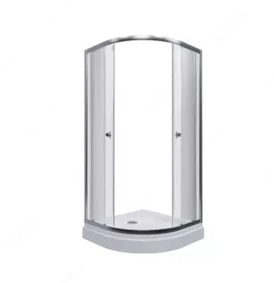Душевое Ограждение Альфа-Хром 90*90 А