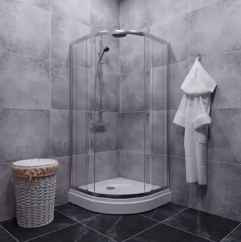 Душевое Ограждение Альфа-Хром 90*90 А