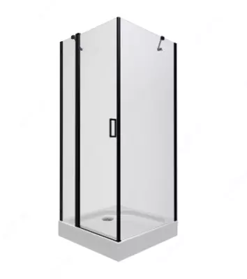 Душевое Ограждение Йота-Блэк 90*90 Душевое Ограждение Йота-Блэк 90*90