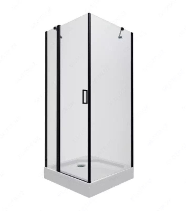 Душевое Ограждение Йота-Блэк 90*90