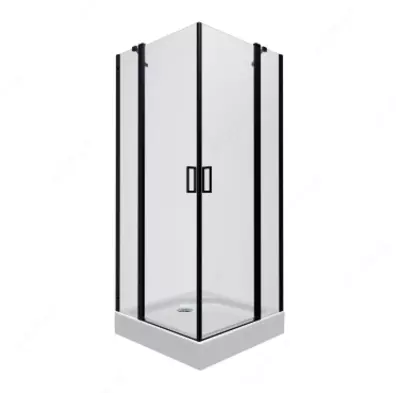 Душевое Ограждение Тау-Блэк 90*90
