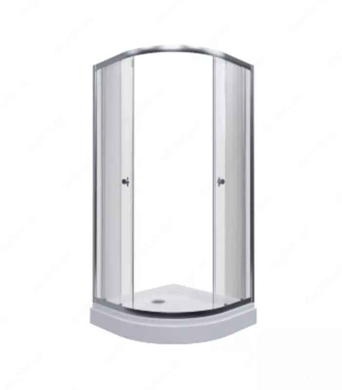 Душевое Ограждение Альфа-Хром 100*100