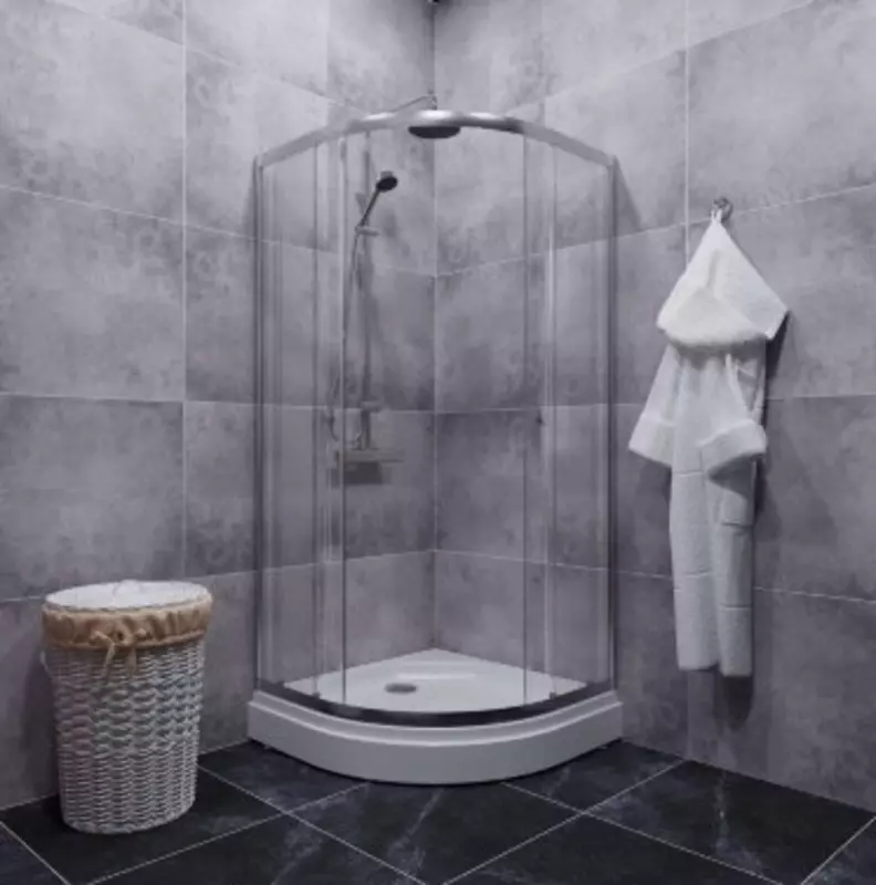 Душевое Ограждение Альфа-Хром 100*100