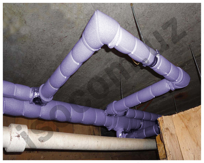 изоляция для труб из вспененного полиэтилена