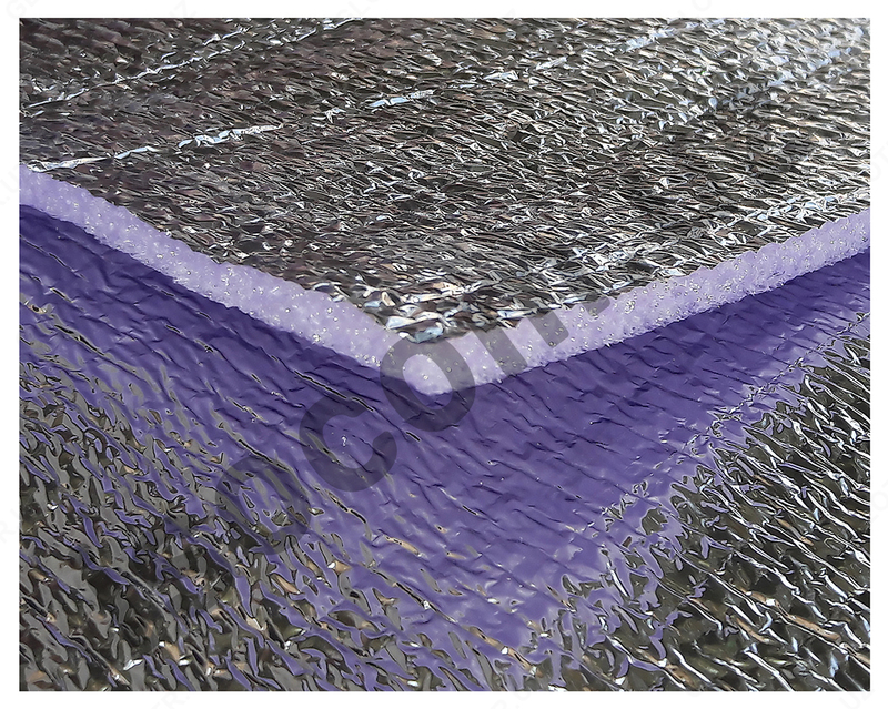 полотно изоляционное из вспененного полиэтилена с лавсаном