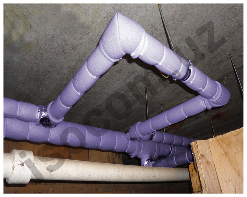 изоляция для труб из вспененного полиэтилена