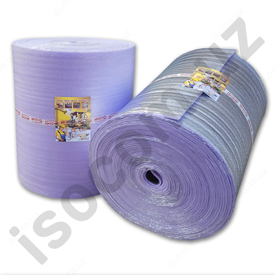 yansıtıcı qoplama bilan ko'pikli izolyatsiya