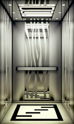 Лифтовое оборудование с машинным помещением (7 остановок)