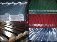  Профнастил из оцинкованный стали  толщина 0 5мм (произ.ММК) - 