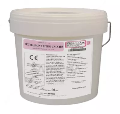 Tecma Paint BITUM CAUCHO anion bitum emulsiyasi