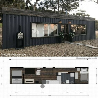 Проектирование модульных домов из контейнеров Strong House