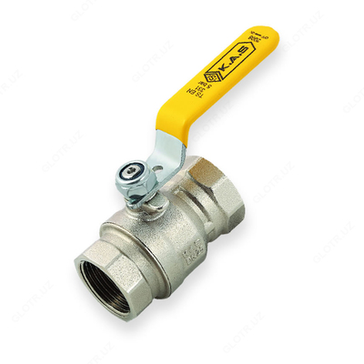 Кран Шаровой КАС латунь для газа м/м 1/2 Турция ЭКО