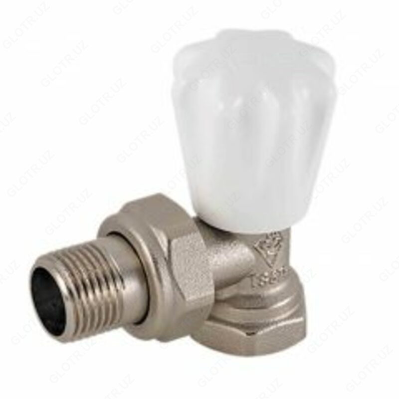 КАС Радиаторный угловой кран 1/2 ЭКО Турция