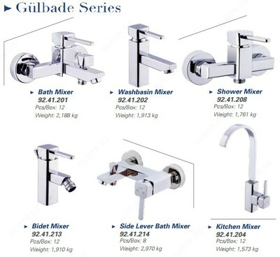 Vanna uchun CAS Gulbade mikser. Turkiya - 884 494.2 so'm / dona