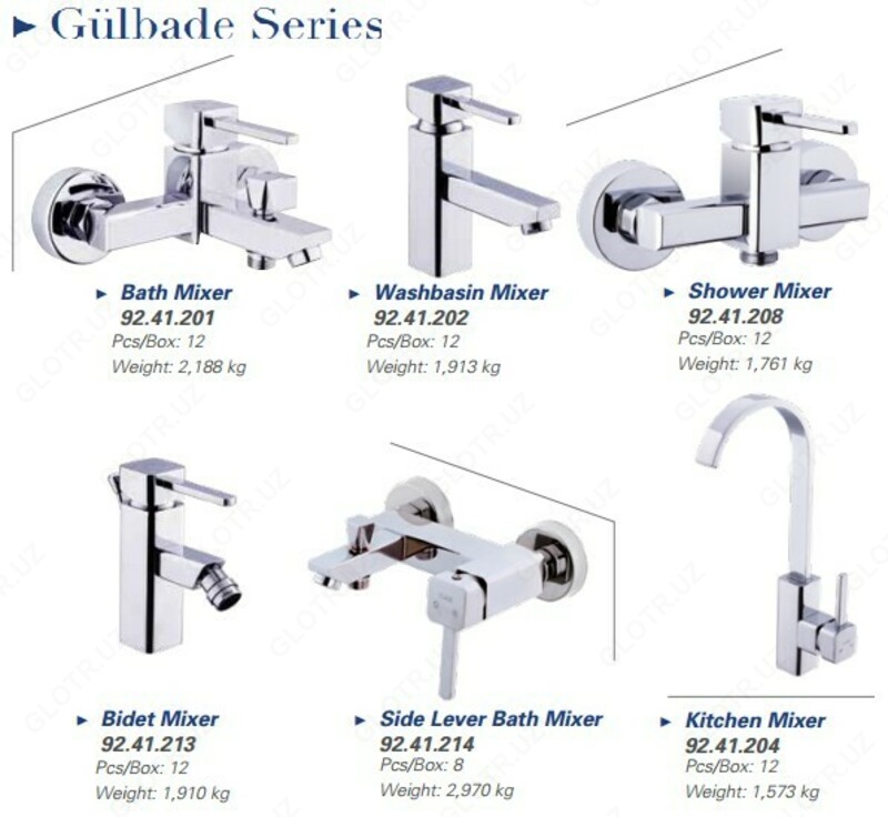 Vanna uchun CAS Gulbade mikser. Turkiya - {0} so'mdan