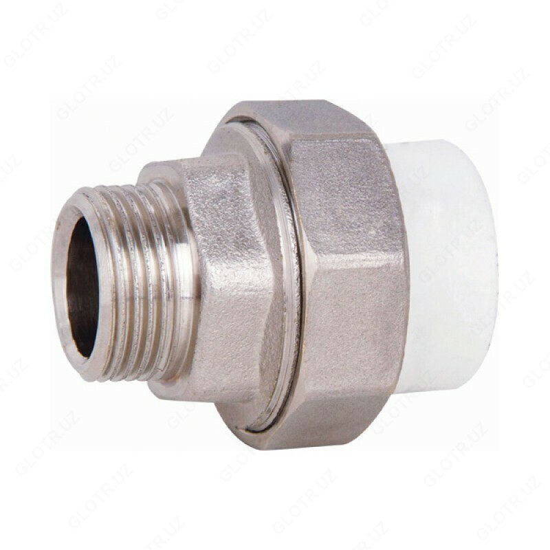 "KAS" ППР Ракор (американка) с н/р 25*3/4