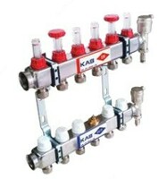 Коллектор для т/п с расходомерами