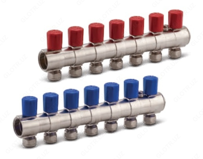 Issiqlik izolyatsiyalangan pol uchun kollektor, 6-chiqish. CAS Turkiya