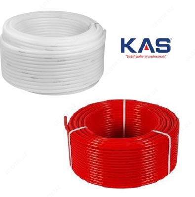 Труба для теплого пола ф16 KAS PEX-b (из сшитого полиэтилена). Турция