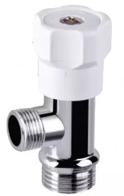 Otsekatel kran plastmassa 1/2x1/2" (ф15) KAS Turkiya