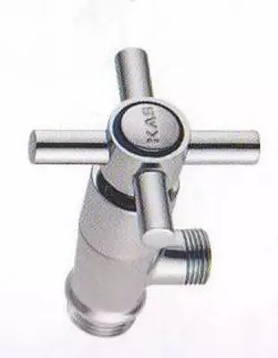 Отсекающий кран полуоборот 1/2х1/2" (ф15) KAS Турция