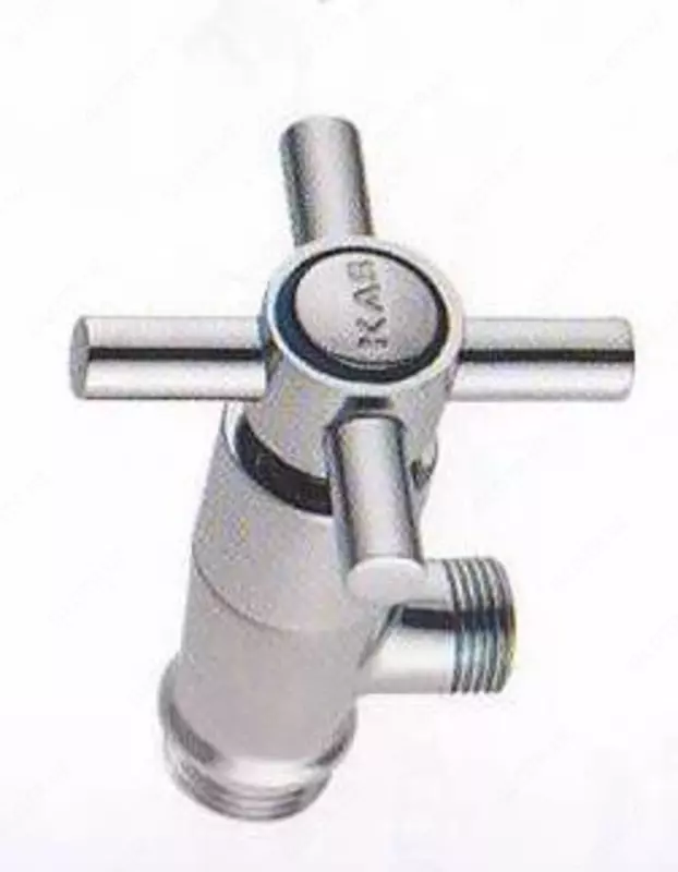 Отсекающий кран полуоборот 1/2х1/2" (ф15) KAS Турция