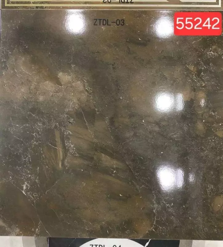 Керамическая плитка ZTDL-01 (глянцевая бежевая