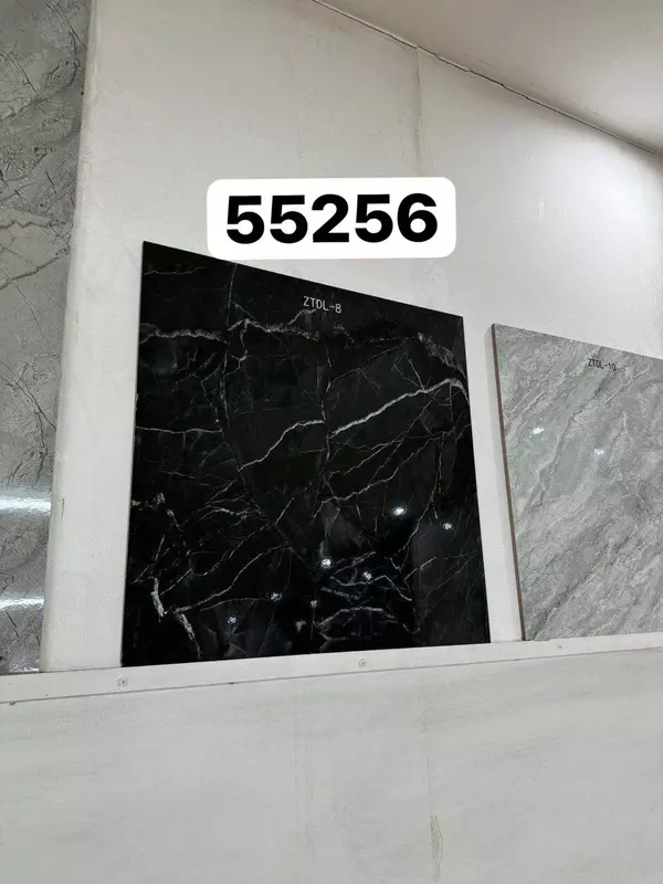 "Elegance Black" kvadrat qora pol graniti