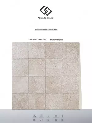 Keramogranit 60×60 sm  mat (1 m²)