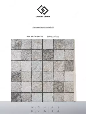 Keramogranit 60×60 sm  mat (1 m²)