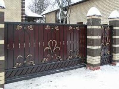 Ворота. Двери. Решетки для окон. Ограждение. Навесы. Перила все виды - 500 000 сум / кв.м