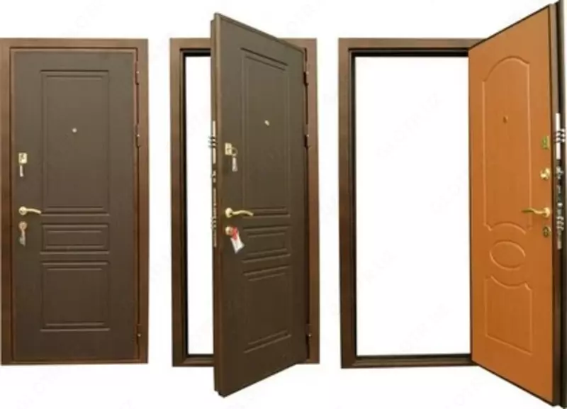 Стальные Металлические Железные двери - большой выбор у нас! Входные двери