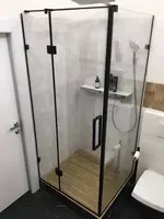 Душевая кабина. Душ из стекла.Стеклянные перегородки -лучшие качества! OOO Stroy Expo